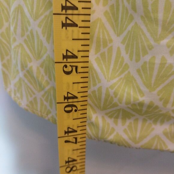 H&M Flounce Trim Sundress Sz L Vibrant Bright Yellow Beachy Boho Cottagecore NWT - Picture 4 of 9